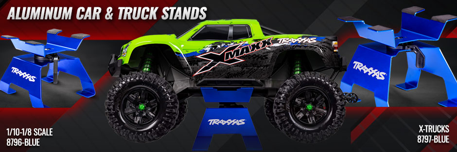 New Traxxas Aluminum Car & Truck Stands