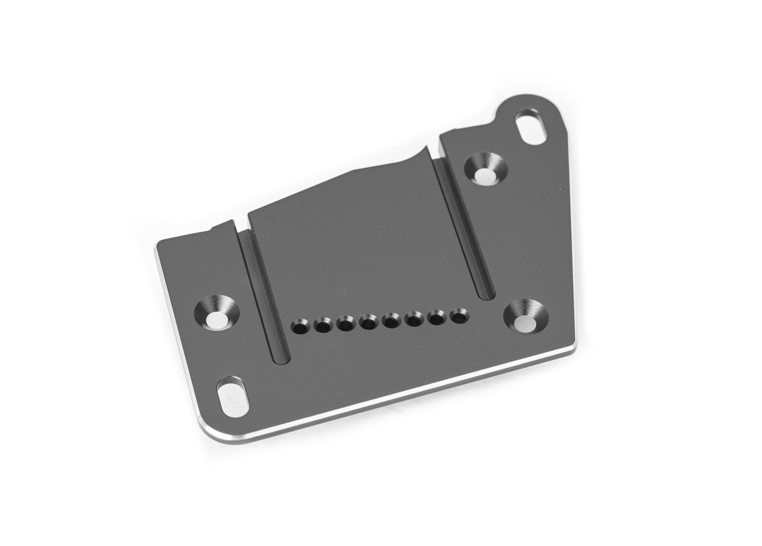 Gray Aluminum Motor Plate