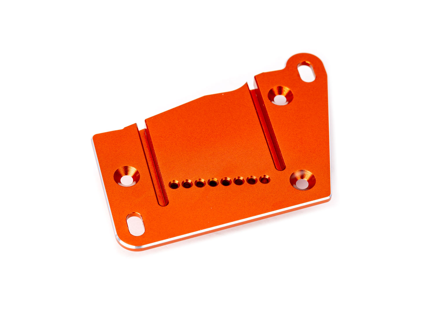 Orange Aluminum Motor Plate