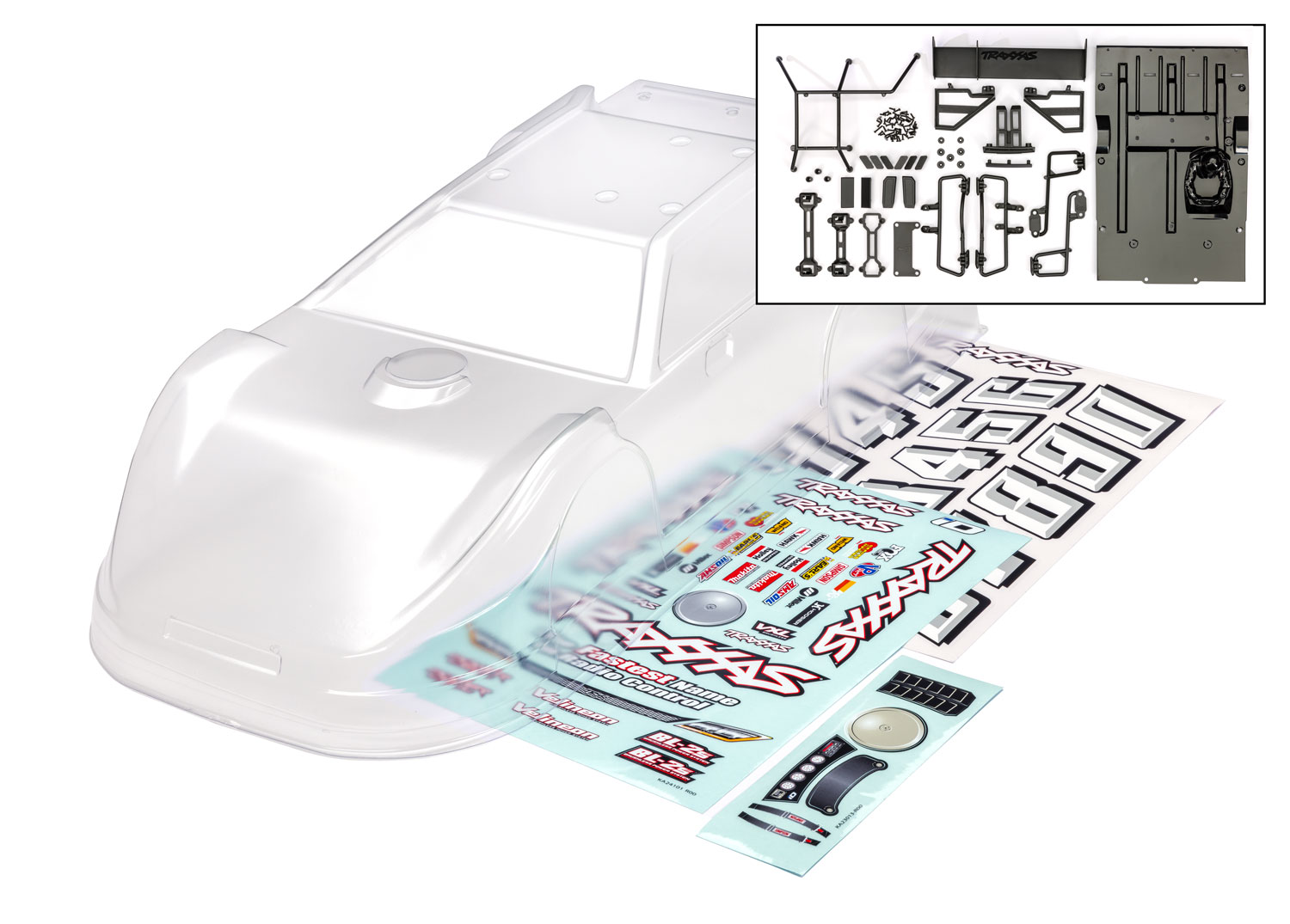 Slash Modified Late Model Clear Body (Complete)