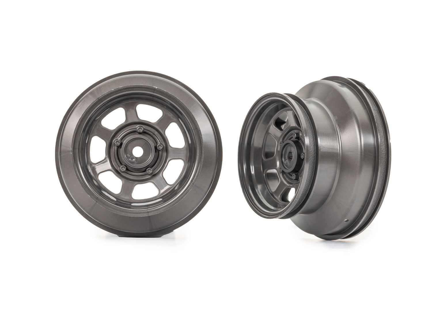 Dirt Oval Gray Rear Wheels (2)