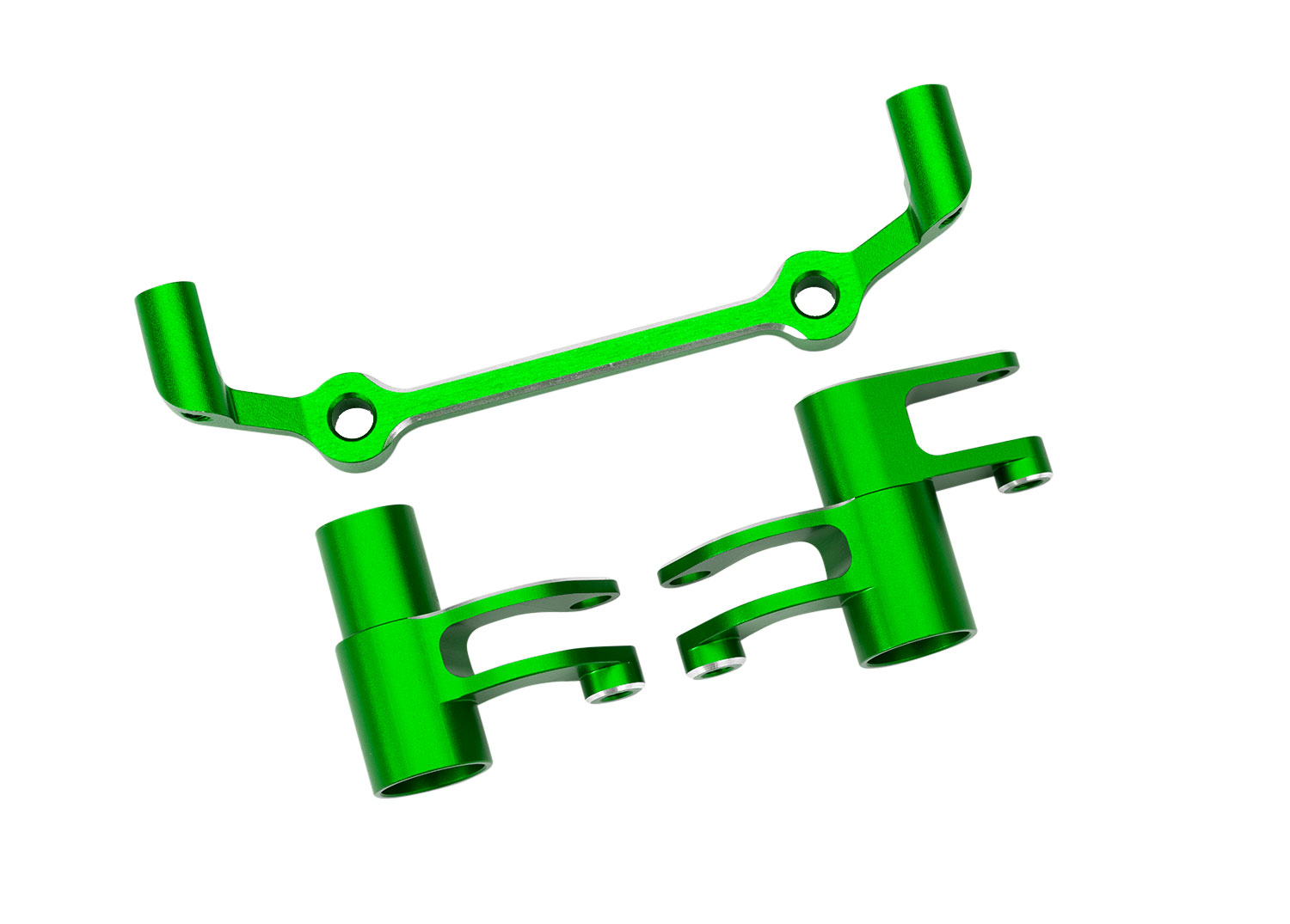 Green Aluminum Steering Bellcrank Assembly