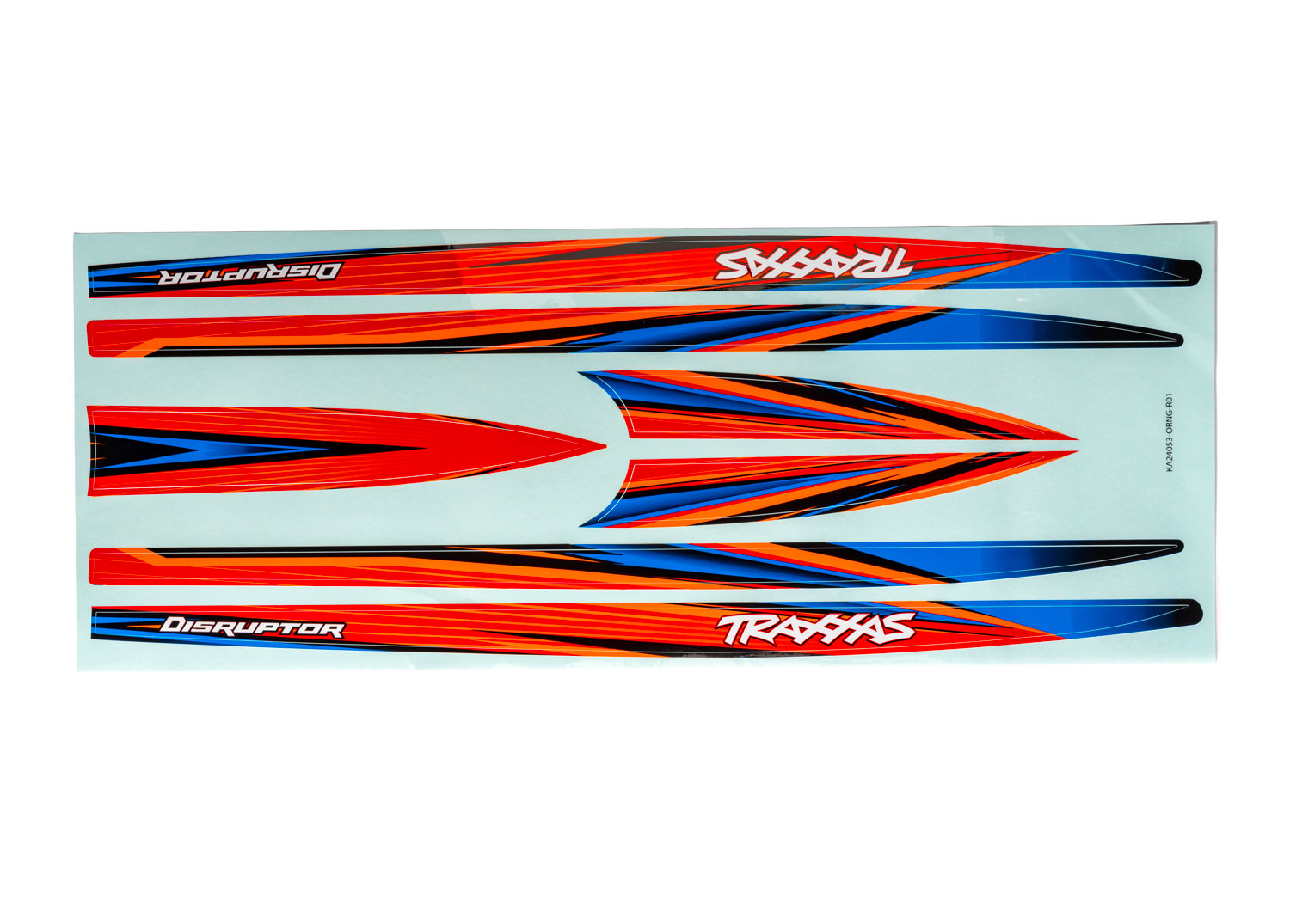 Disruptor Hull Orange Decal Set Disruptor Hull Orange Decal Set