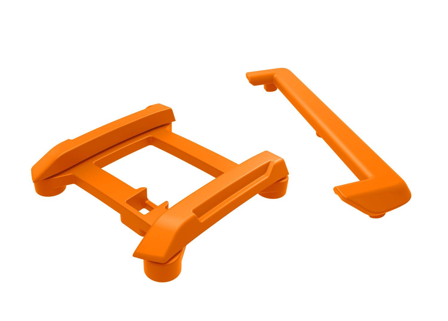 Orange Roof Skid Plate & Tailgate Protector