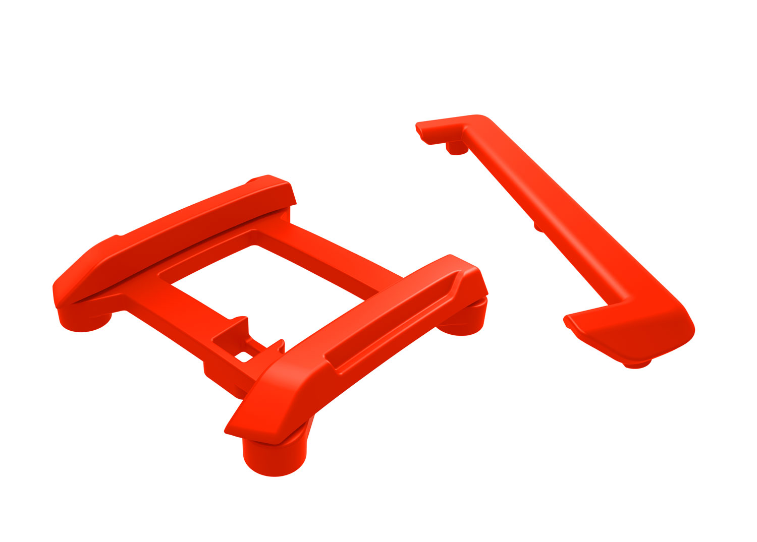 Red Roof Skid Plate & Tailgate Protector