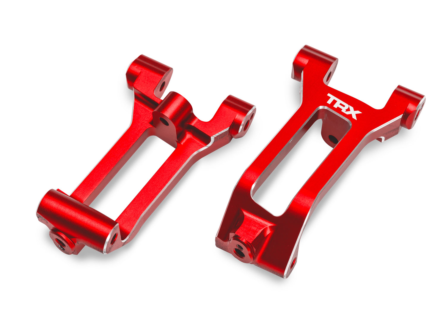 Sand Car Red Aluminum Caster Blocks (L&R)