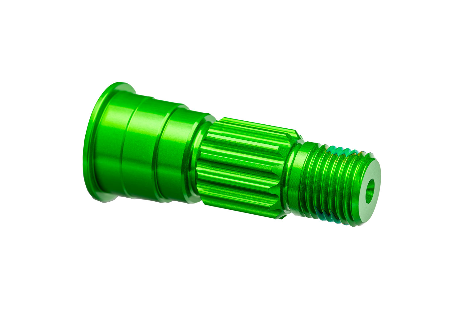 Green Aluminum Front Stub Axle