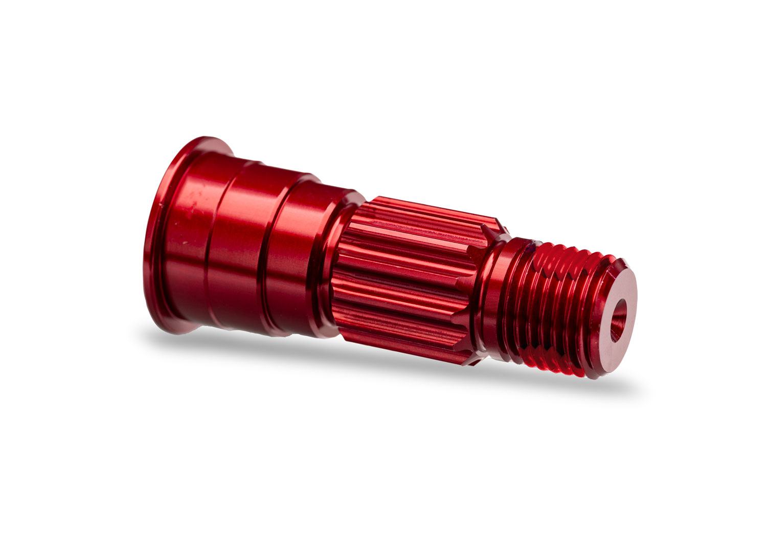 Red Aluminum Front Stub Axle