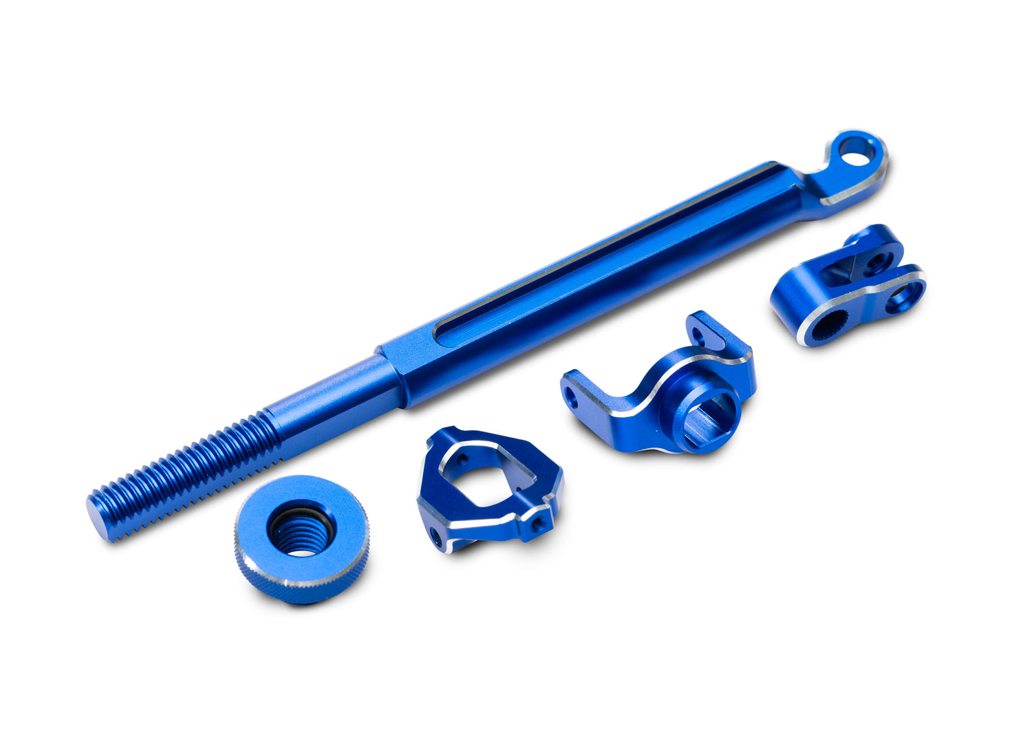 Blue Aluminum Pro Scale Sand Car Brake Linkage