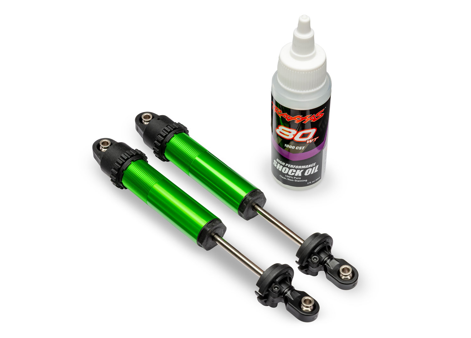 Green Aluminum GT-Maxx Rear Shocks (2)