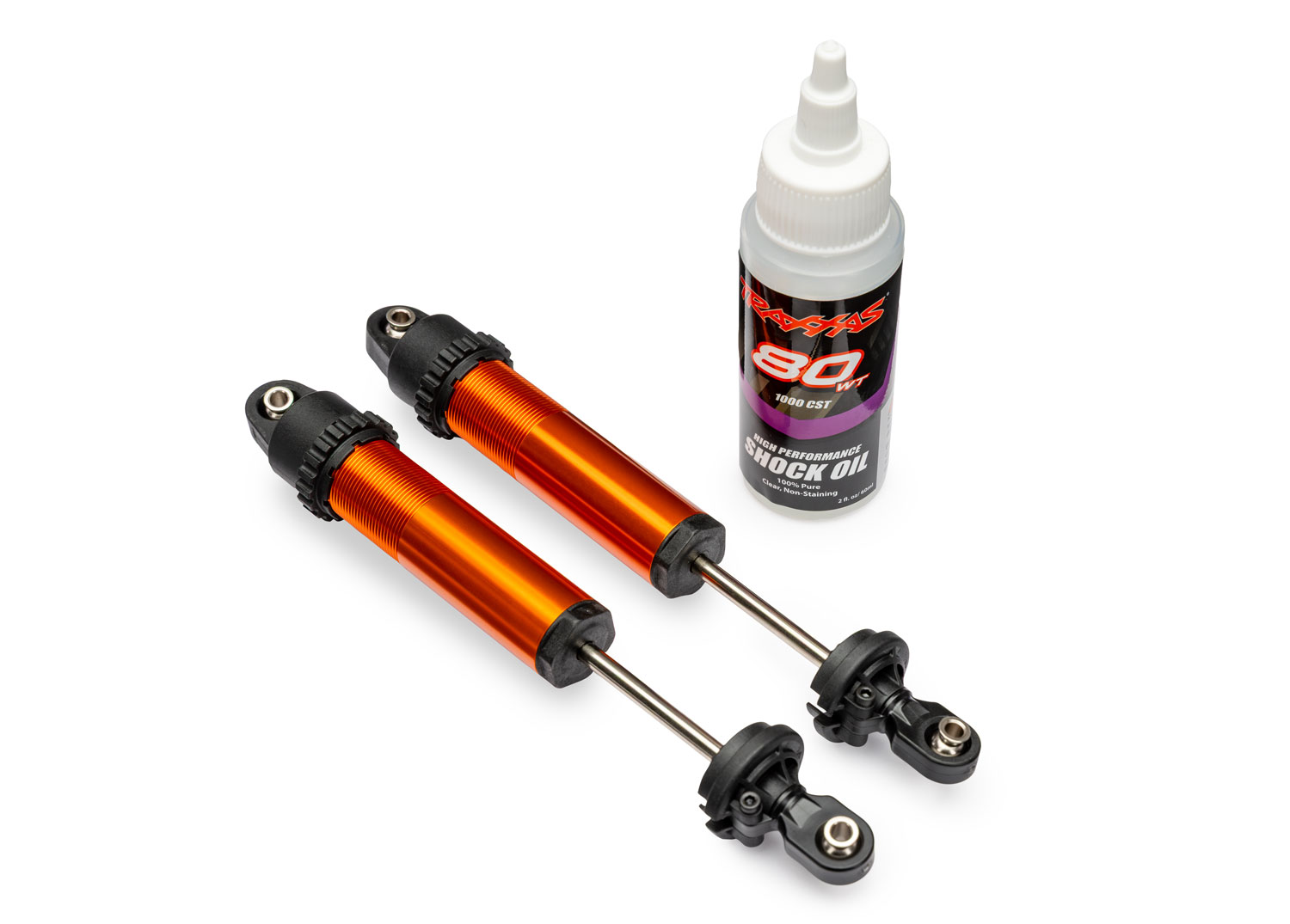 Orange Aluminum GT-Maxx Rear Shocks (2)