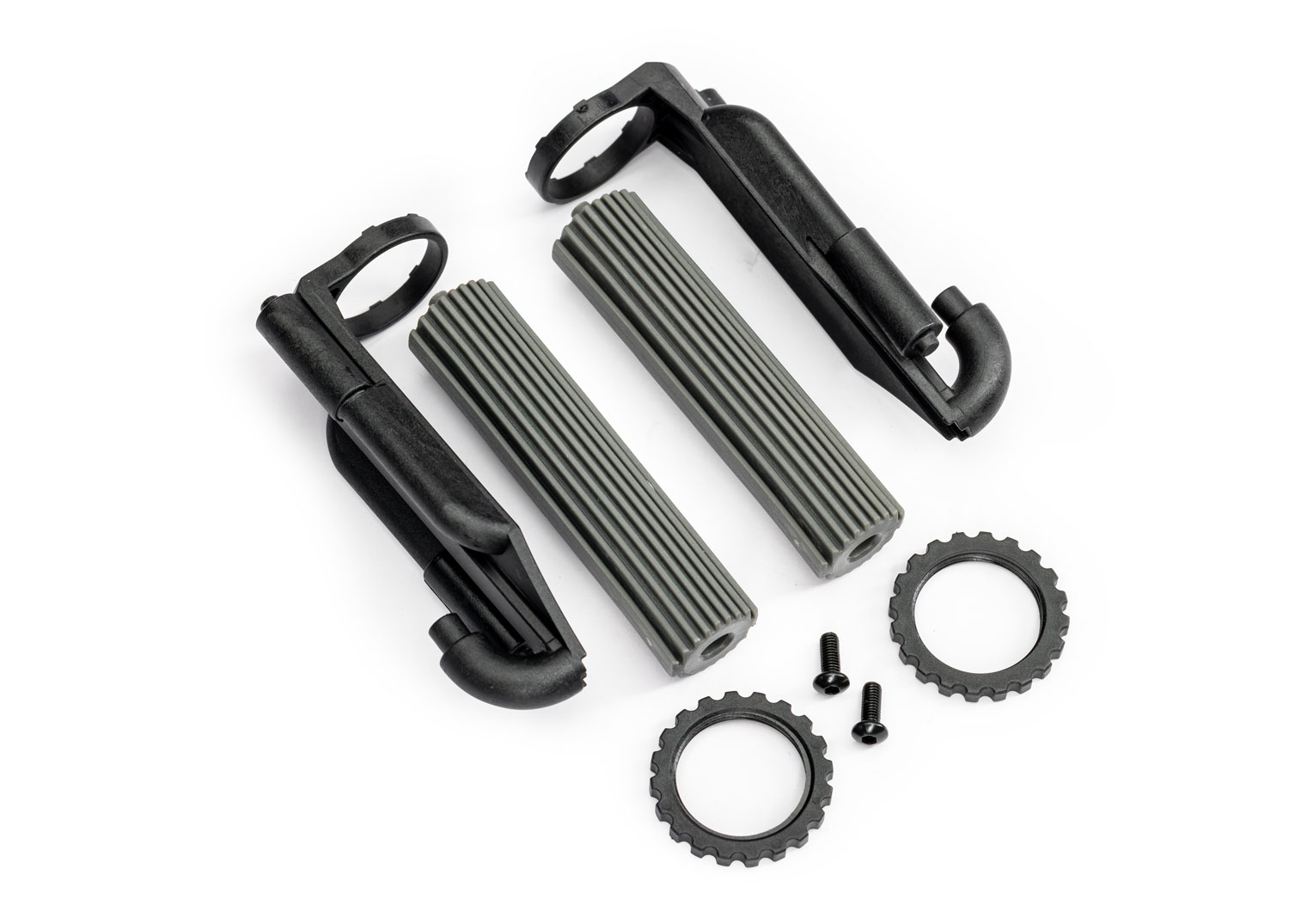 Gray Pro Scale Sand Car Rear Shock Reservoirs (2)