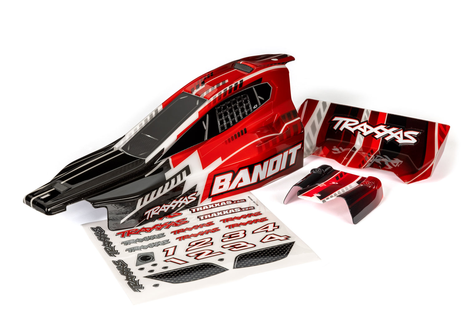 Bandit Black & Red Body w/ Wing