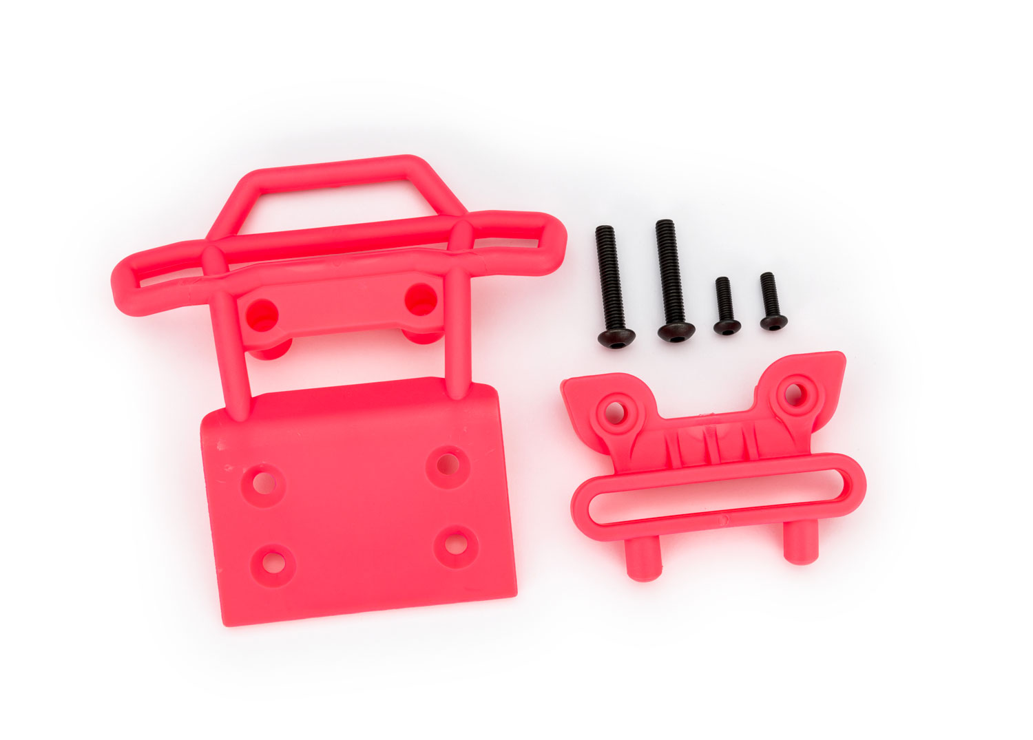 Pink Front Bumper and Bumper Mount