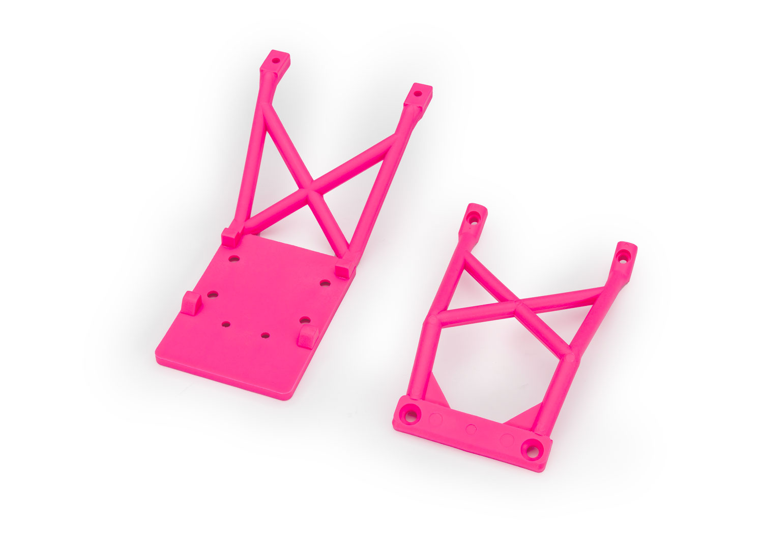 Pink Front and Rear Skid Plates