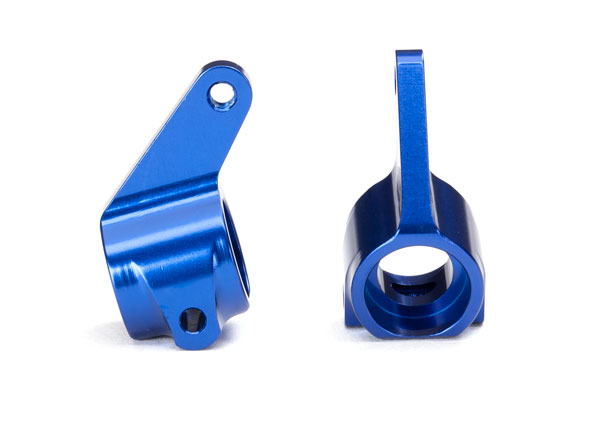 Blue Aluminum Steering Blocks (L&R)