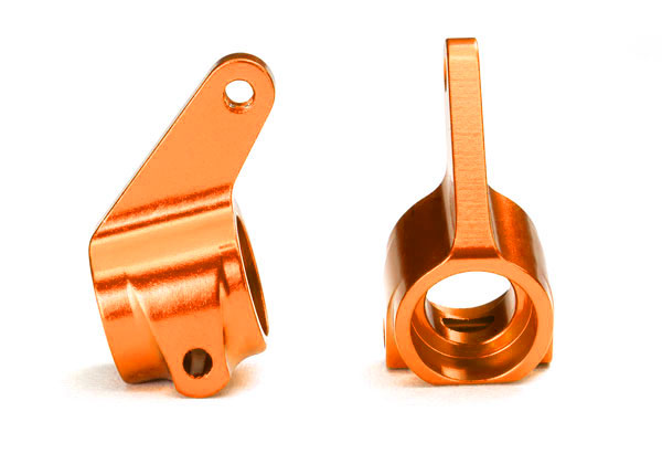 Orange Aluminum Steering Blocks (L&R)