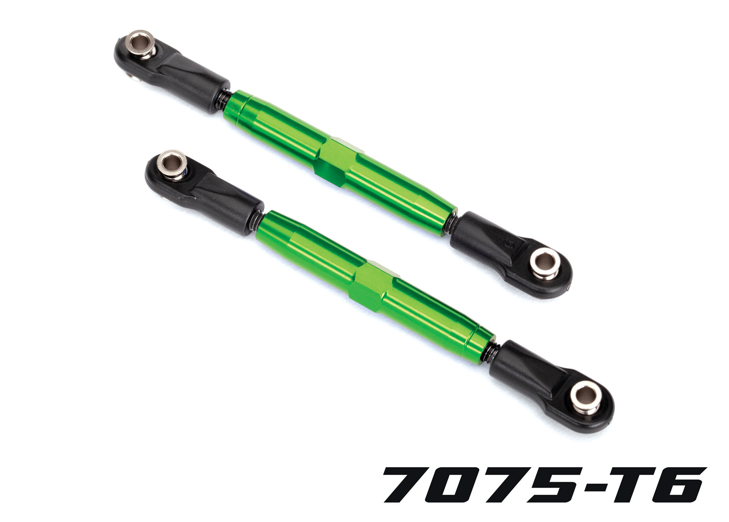 TUBES Green Aluminum 73 mm Rear Camber Links (2) TUBES Green Aluminum 73 mm Rear Camber Links (2)