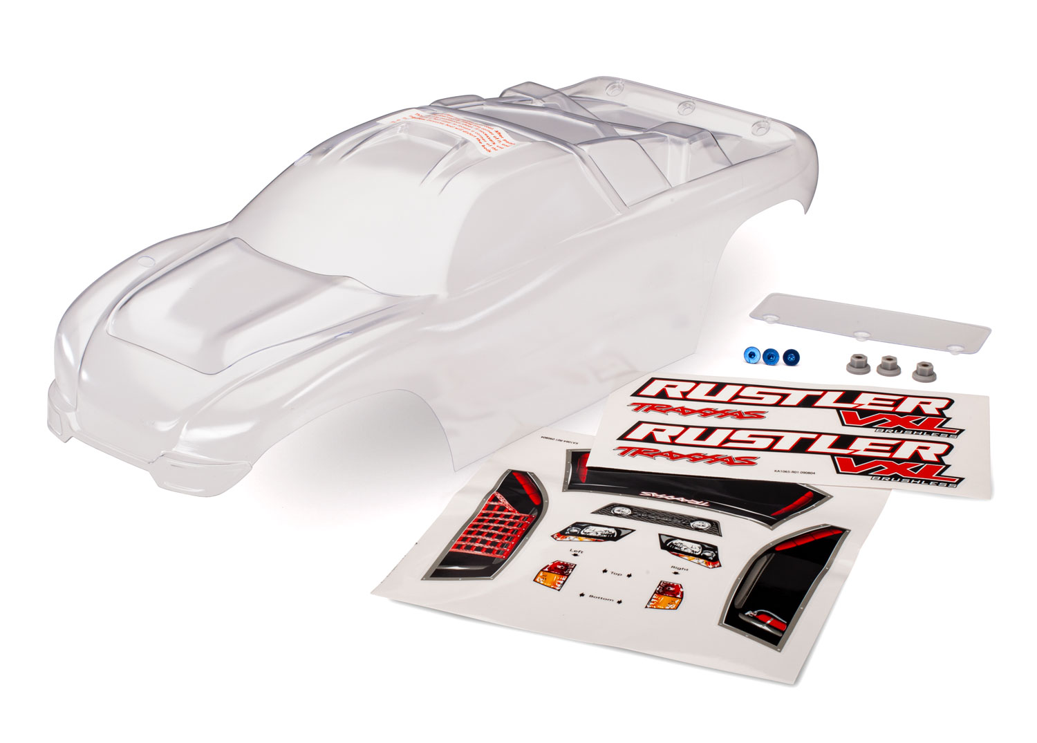 Rustler Clear Body