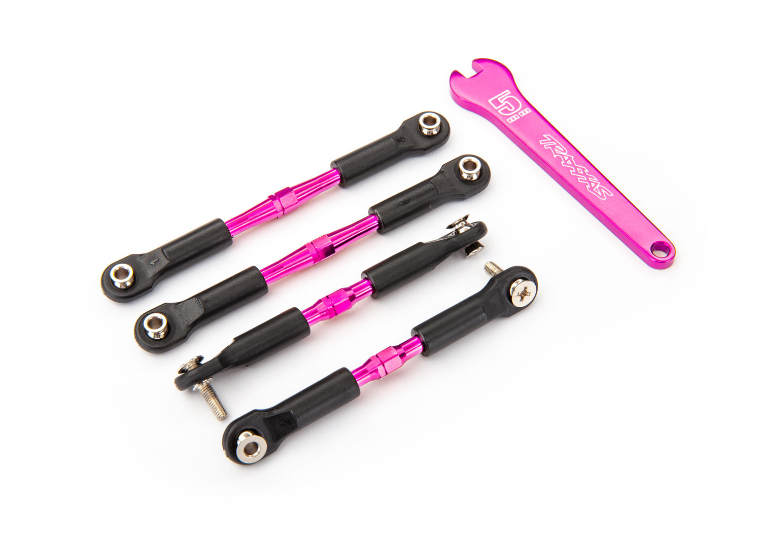 Pink Aluminum Camber Link Set (F&R) Pink Aluminum Camber Link Set (F&R)