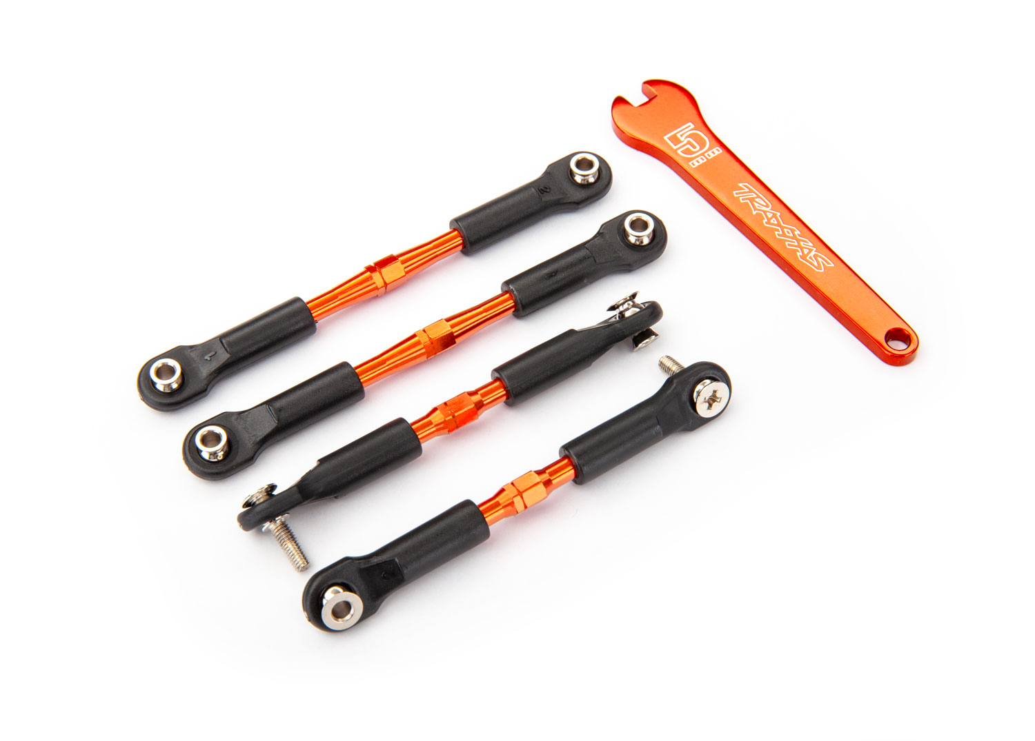 Orange Aluminum Camber Link Set (F&R) Orange Aluminum Camber Link Set (F&R)