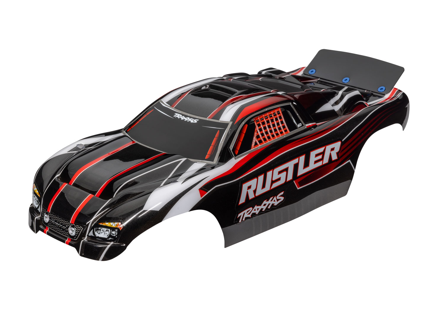 Rustler Red & Black Body