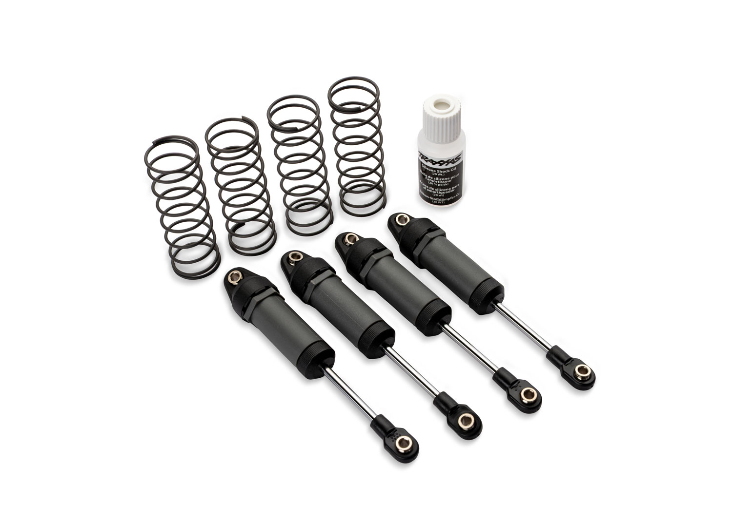 Long Gray Ultra Shocks with Springs (4) Long Gray Ultra Shocks with Springs (4)