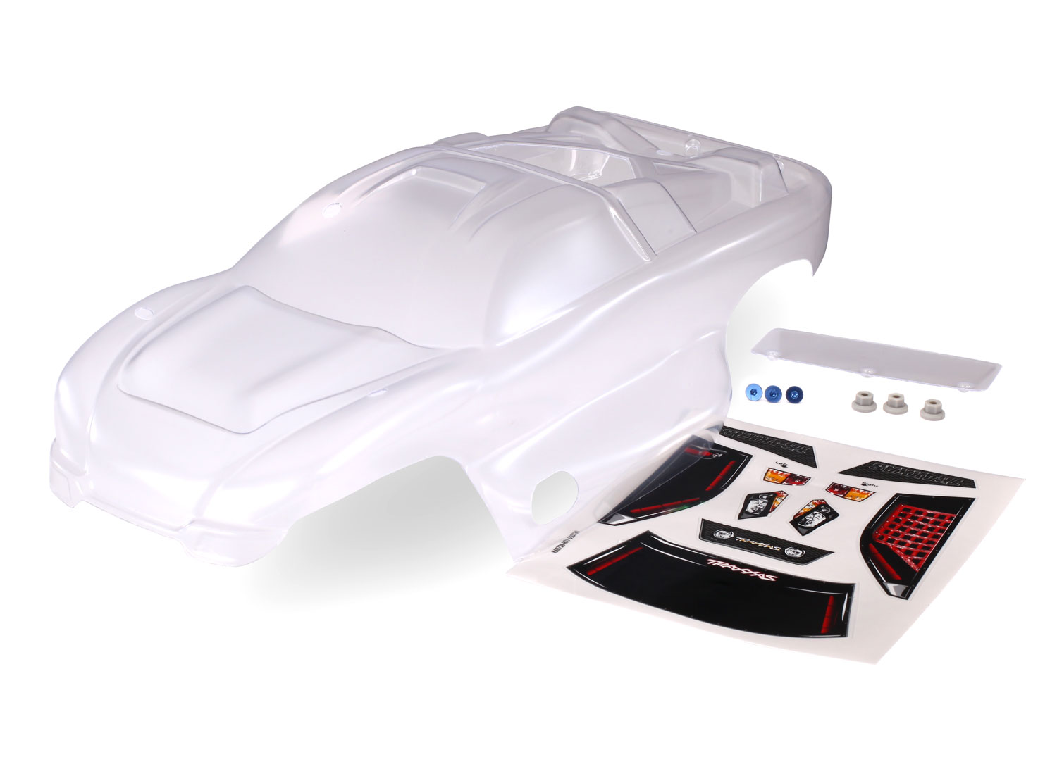 Nitro Rustler Clear Body