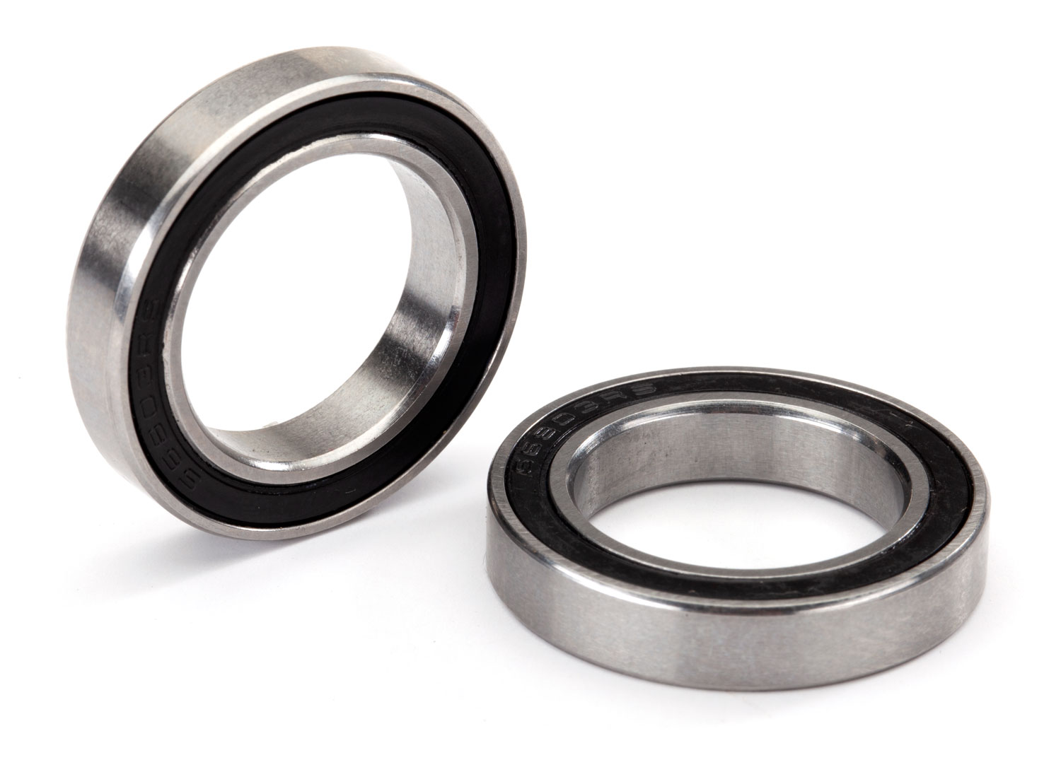 Stainless Black-Seal Ball Bearings 17x26x5 mm (2) Stainless Black-Seal Ball Bearings 17x26x5 mm (2)