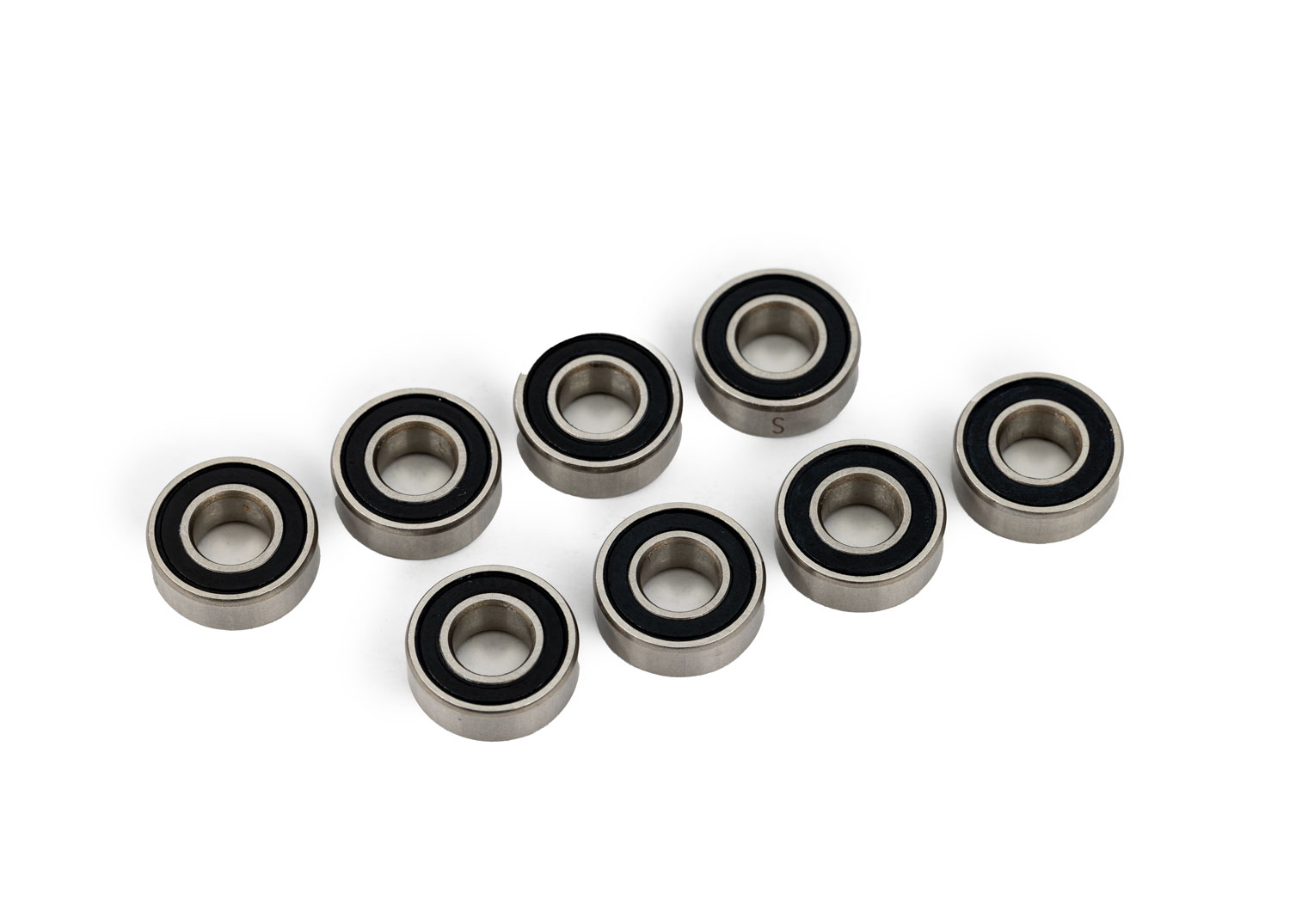 Stainless Black-Seal Ball Bearings 5x11x4 mm (8) Stainless Black-Seal Ball Bearings 5x11x4 mm (8)