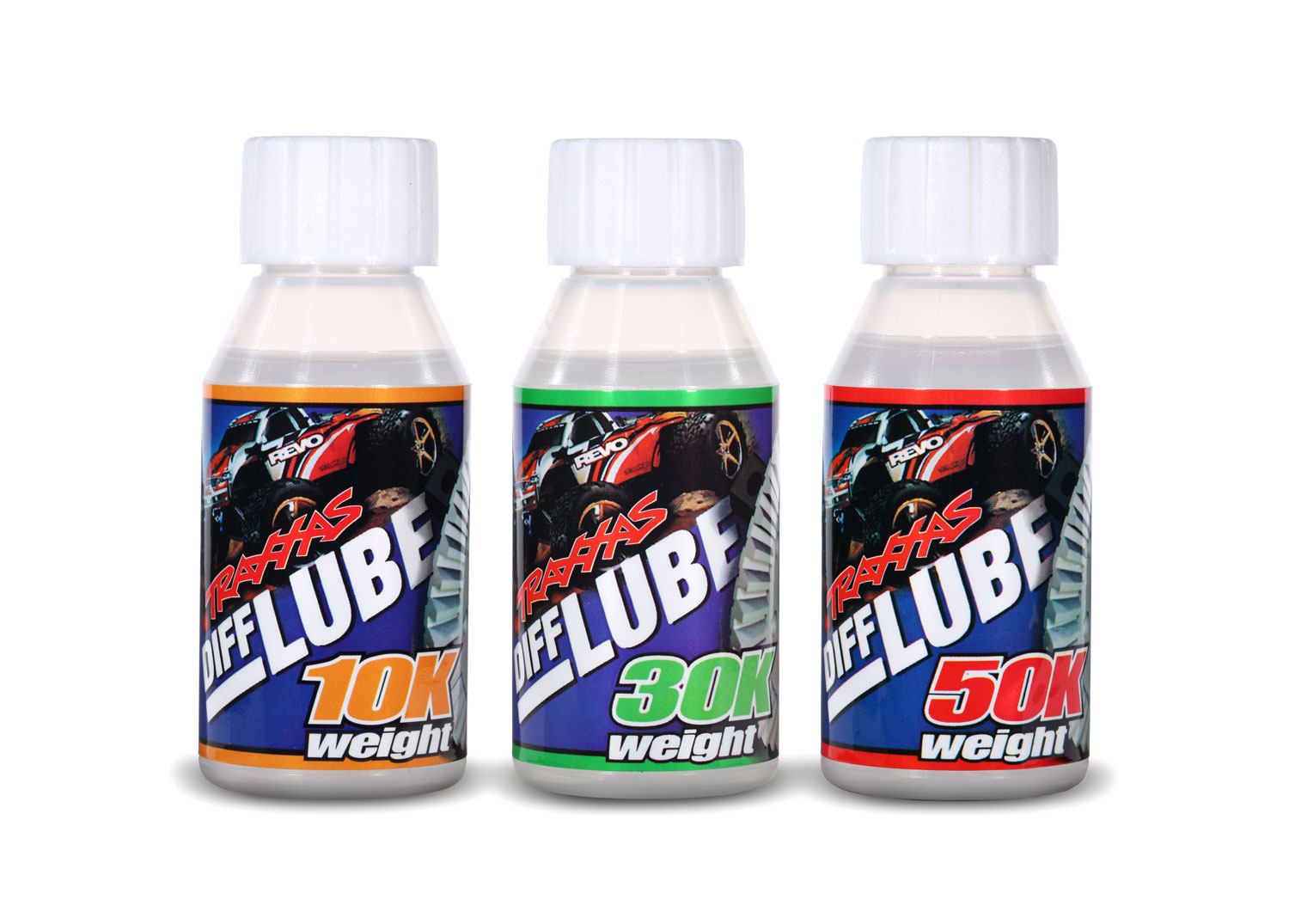 Differential Oil Kit w/ 10K, 30K, and 50K Oil (50 cc) Differential Oil Kit w/ 10K, 30K, and 50K Oil (50 cc)