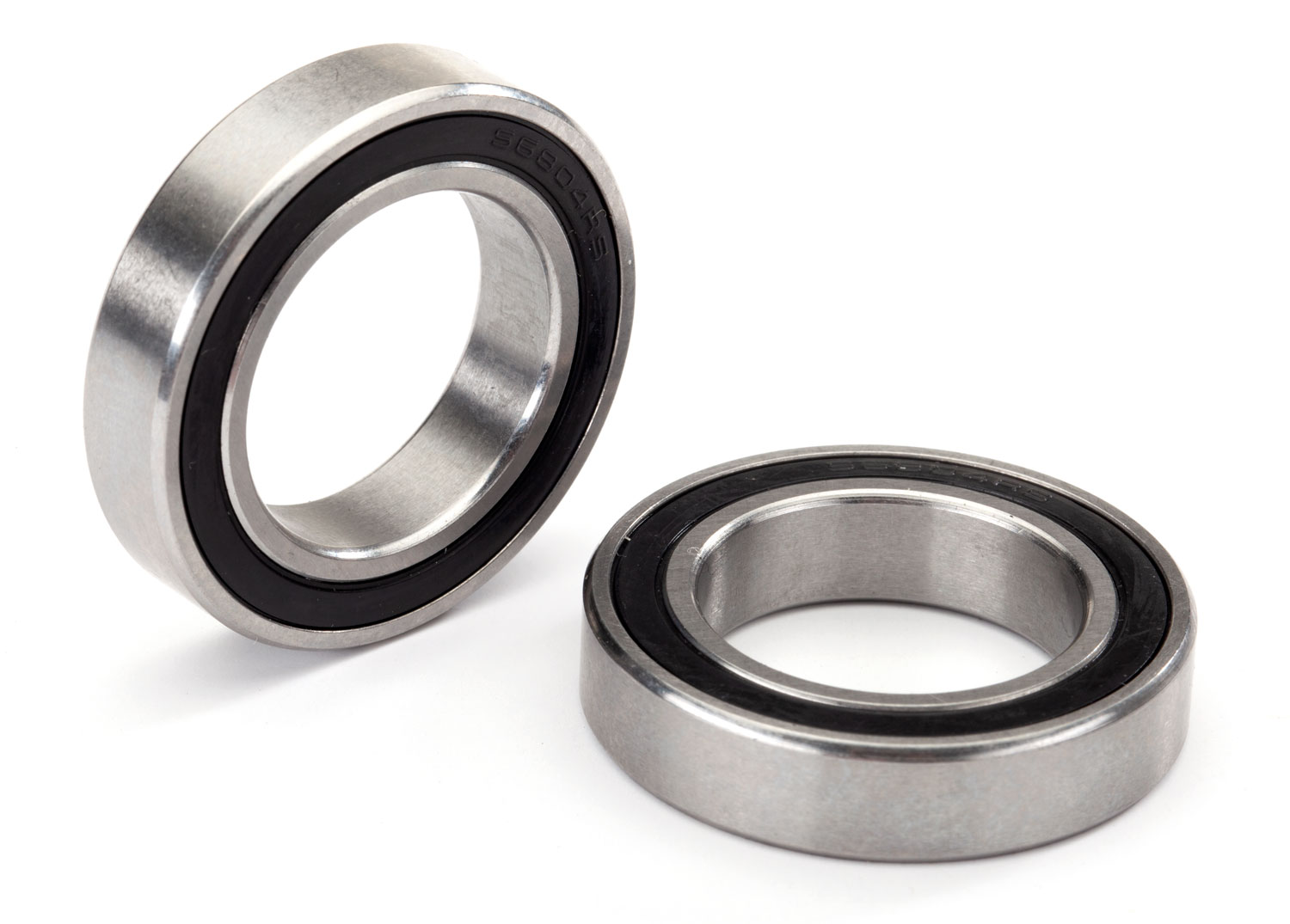 Stainless Black-Seal Ball Bearings 20x32x7 mm (2) Stainless Black-Seal Ball Bearings 20x32x7 mm (2)