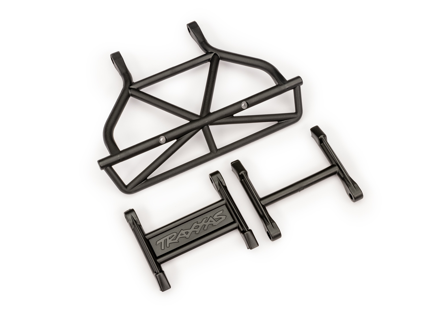 Slash 2WD Black Rear Bumper with Mount
