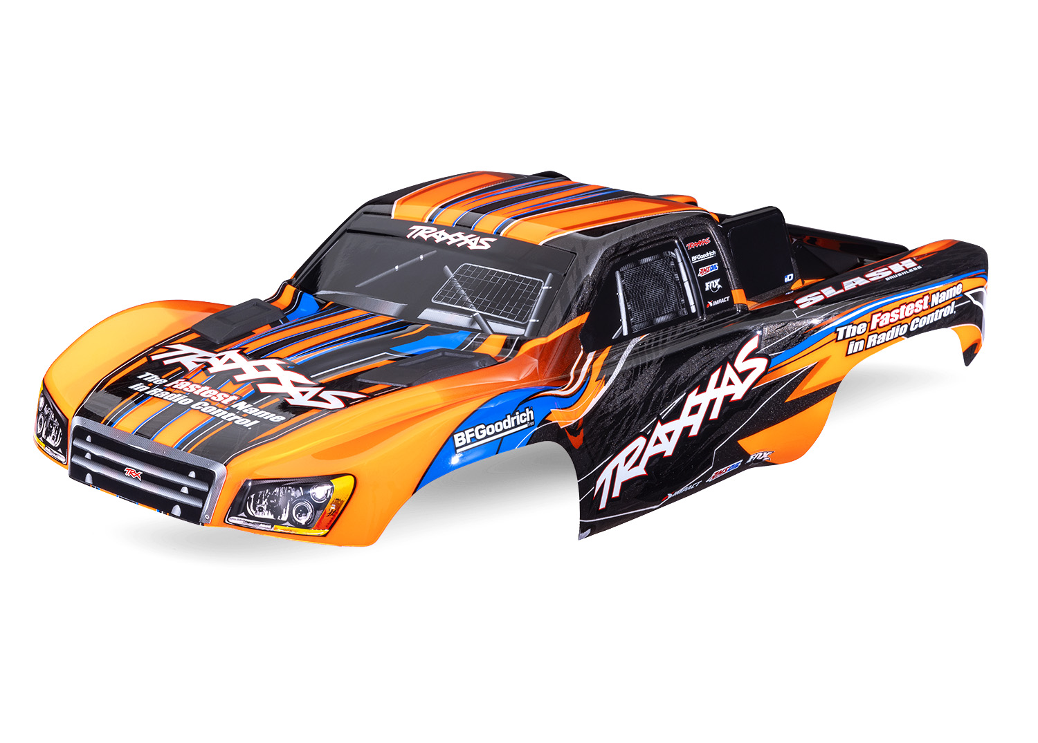 Slash 2WD Orange Clipless Body