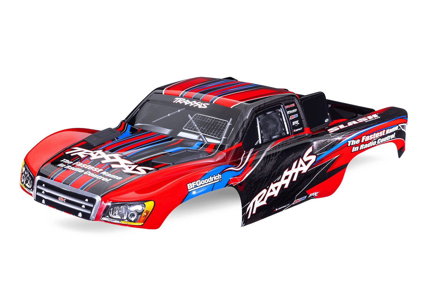 Slash 2WD Red Clipless Body