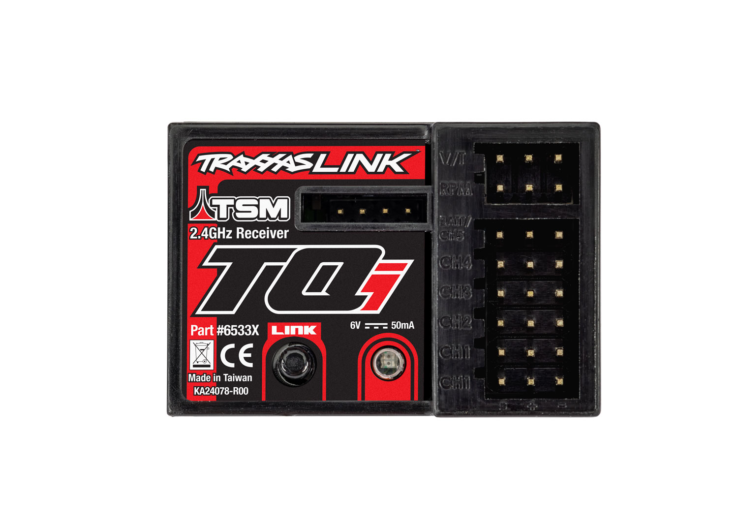 Tqi Receiver 5ch Telemetry 2.4 Tqi Receiver 5ch Telemetry 2.4