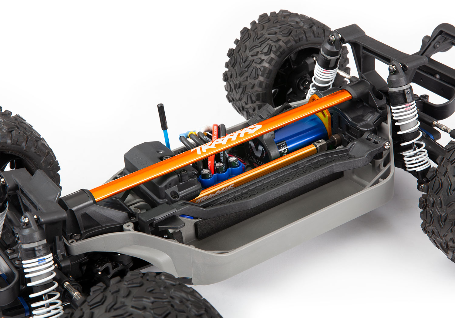 Orange Aluminum Chassis Brace Kit & Hardware Orange Aluminum Chassis Brace Kit & Hardware