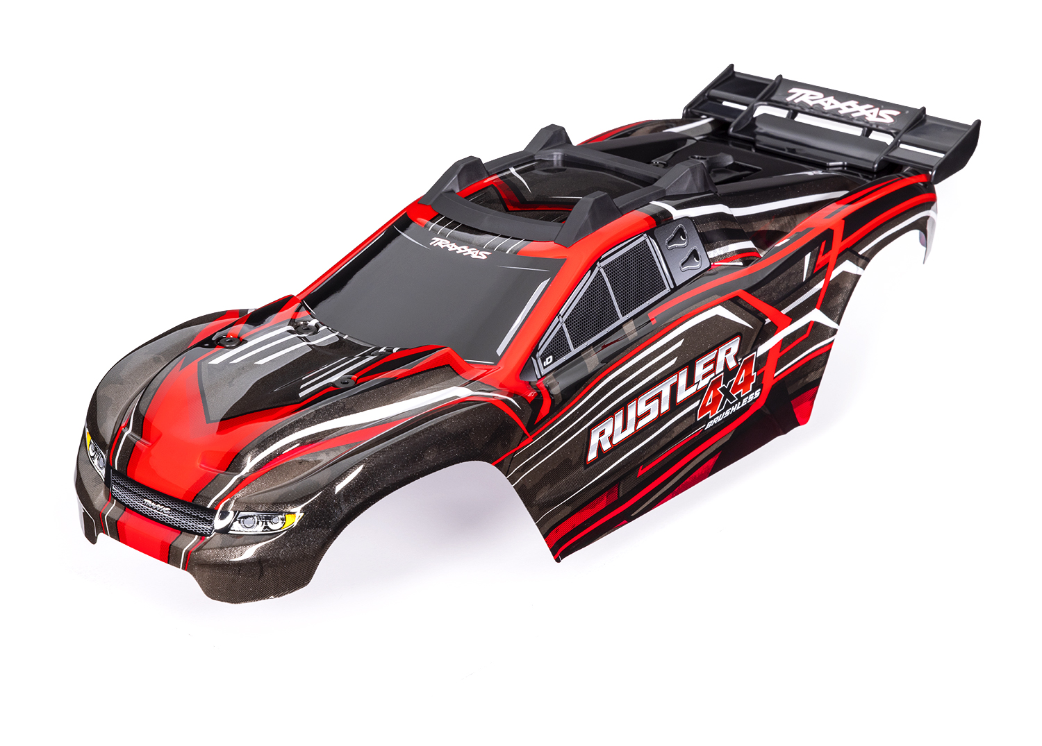 Rustler 4X4 Red Clipless Body
