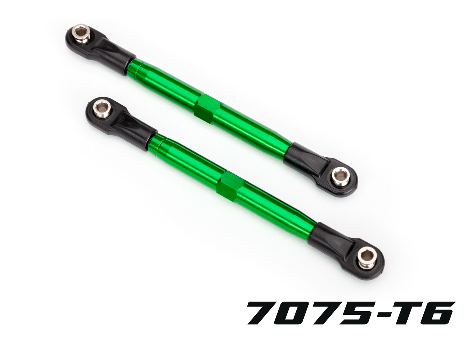 TUBES 87 mm Green Aluminum Toe Links (2)