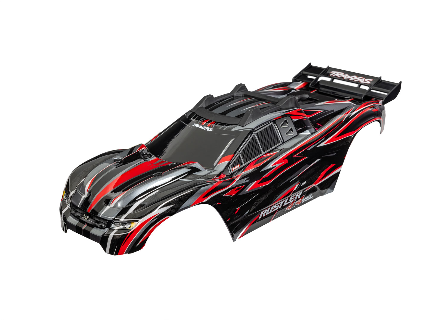 Rustler 4X4 VXL Red Clipless Body