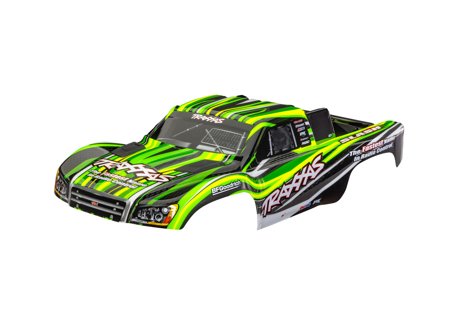 Slash 4X4 Green Clipless Body