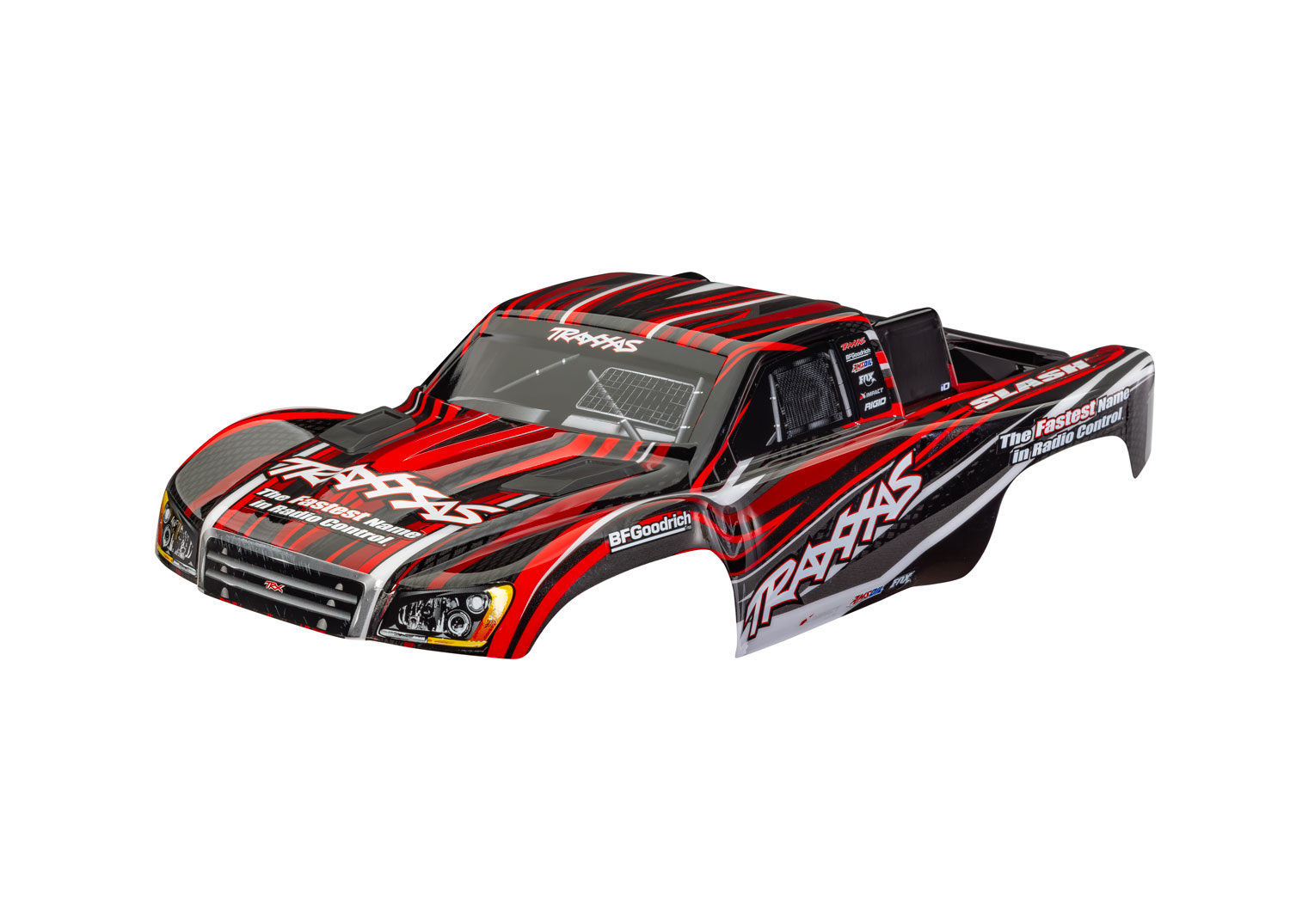 Slash 4X4 Red Clipless Body