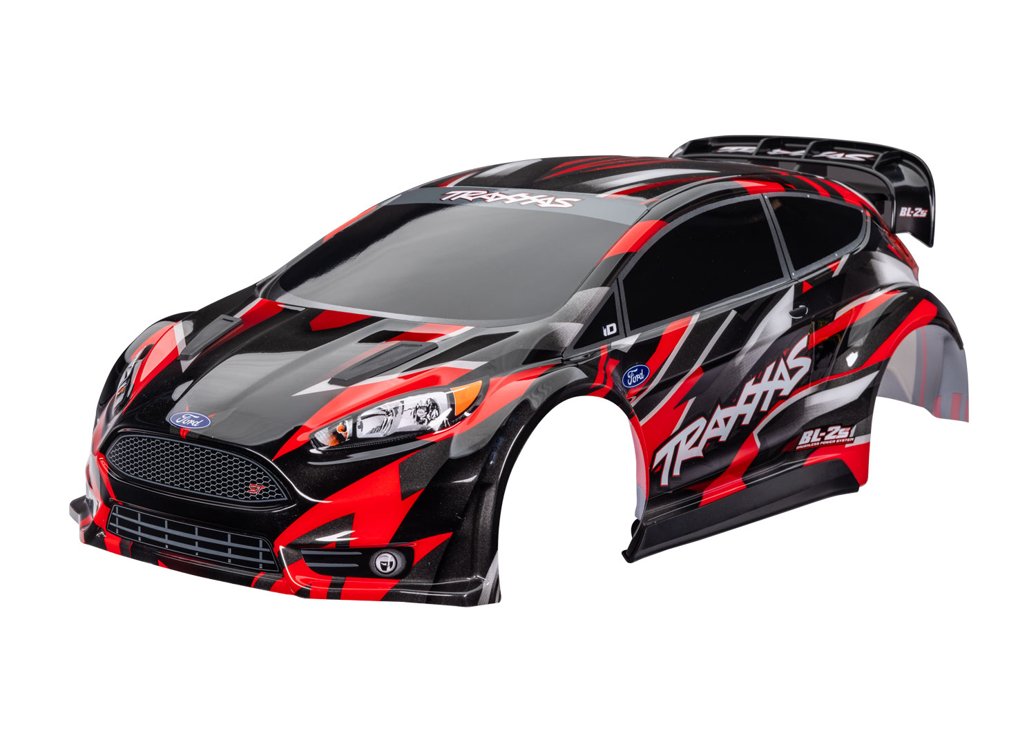 Body Ford Fiesta St Rally Bl Red