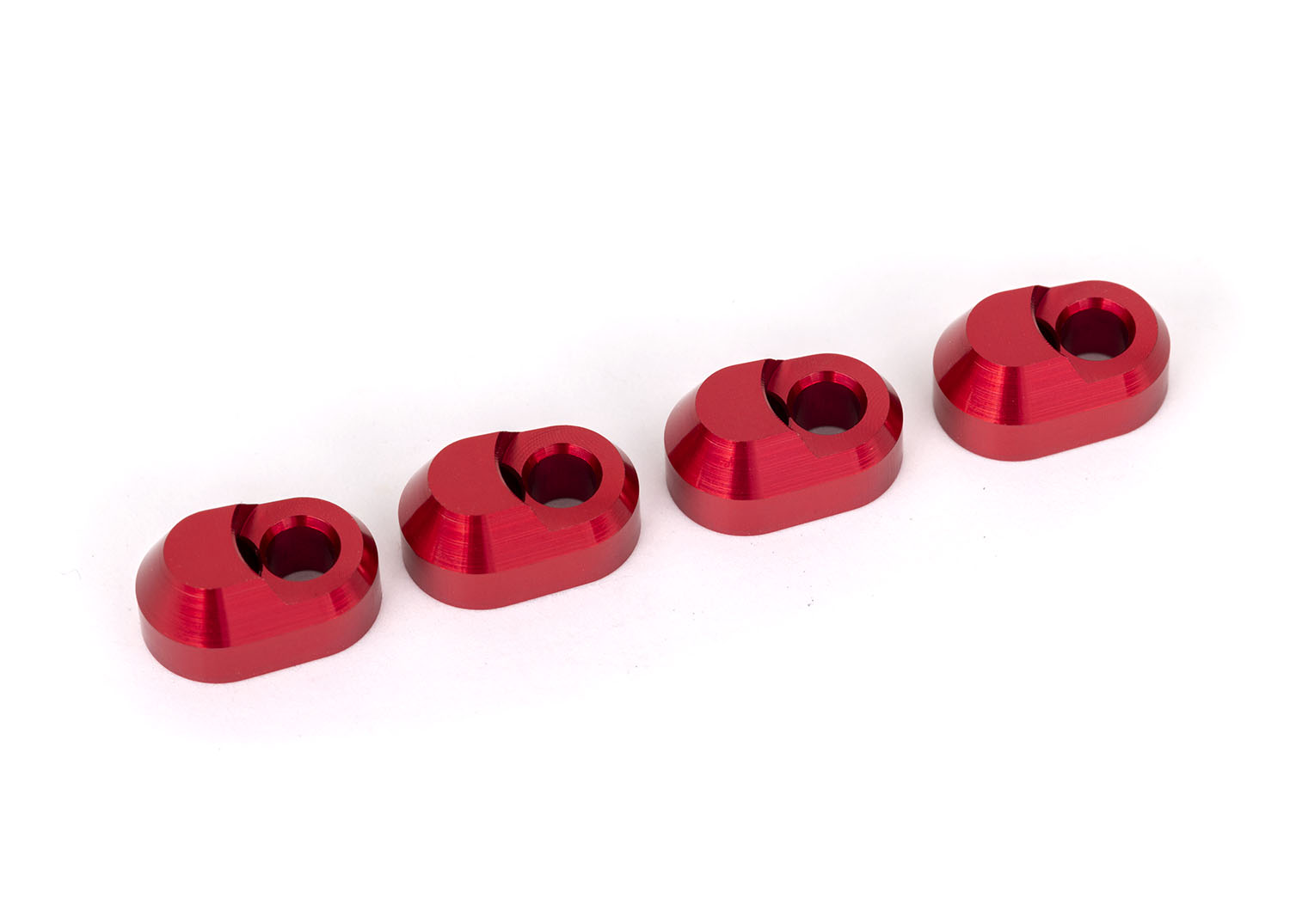 Red Aluminum Suspension Pin Retainers (4) Red Aluminum Suspension Pin Retainers (4)