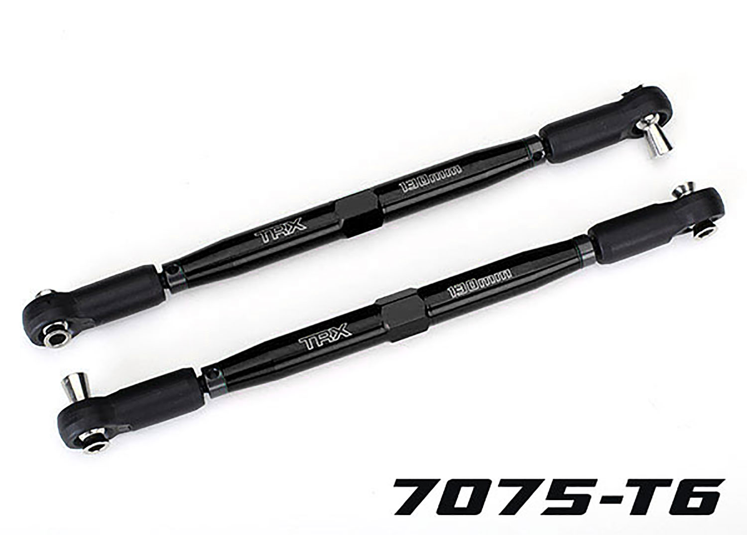 TUBES 157 mm Black Aluminum Toe Links (2)