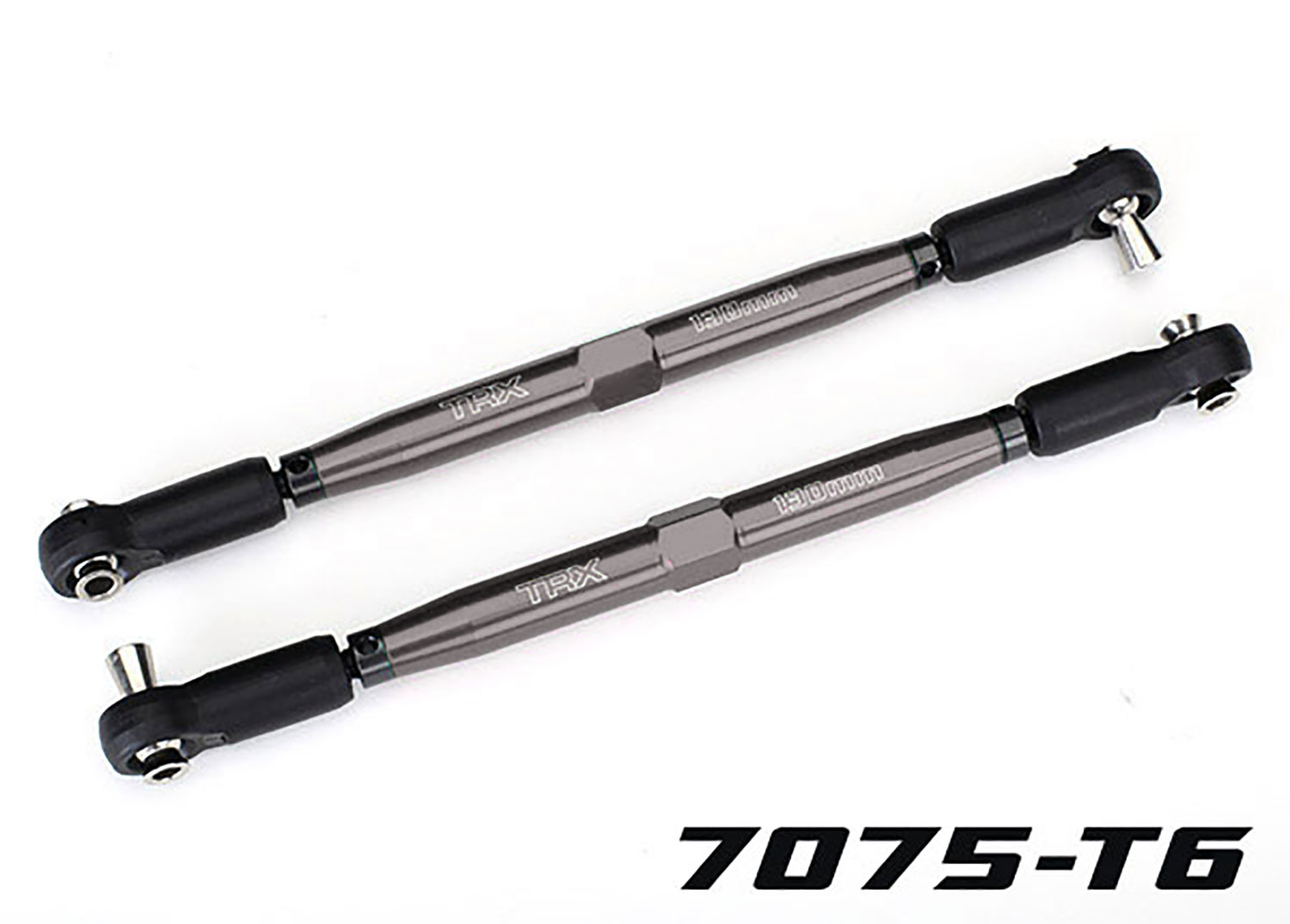 TUBES 157 mm Gray Aluminum Toe Links (2)