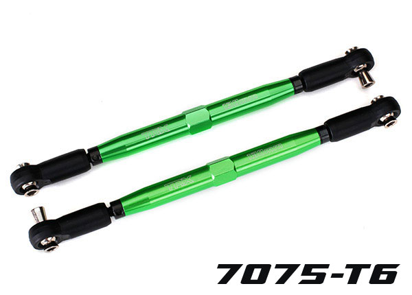TUBES 157 mm Green Aluminum Toe Links (2)