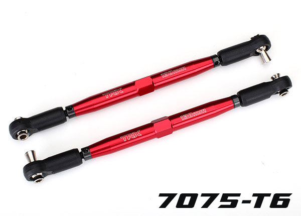 TUBES 157 mm Red Aluminum Toe Links (2)