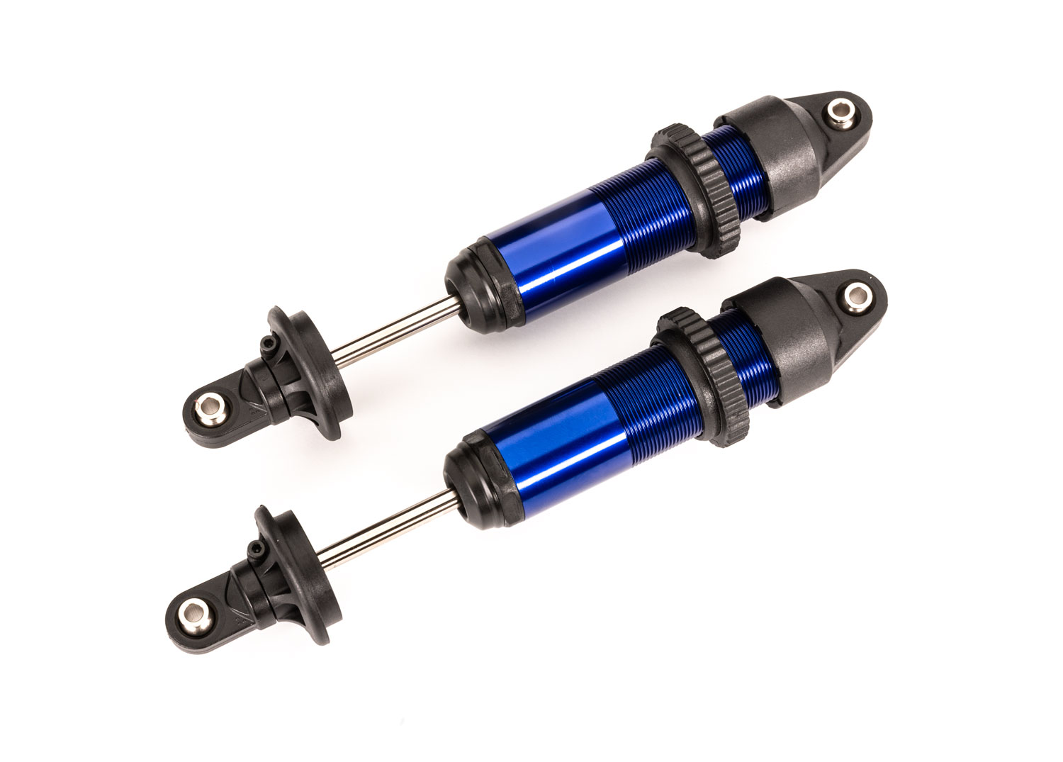 Blue Aluminum Medium GTX Shocks (2) Blue Aluminum Medium GTX Shocks (2)