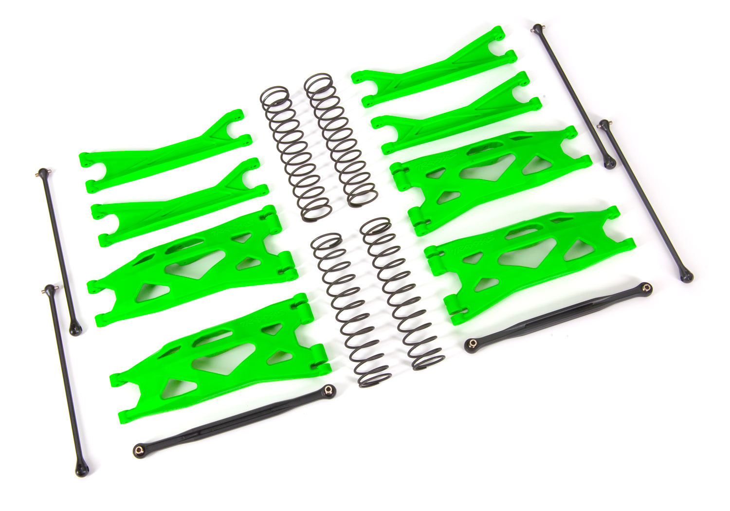 Green X-Maxx WideMaxx Suspension Kit